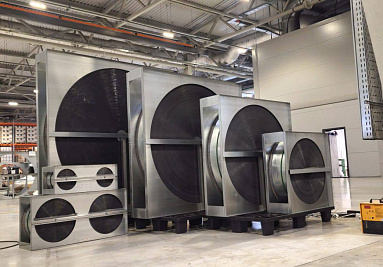 В Технопарке «Русклимат ИКСЭл-Сарапул» в Удмуртии новый резидент запустил производство роторных рекуператоров 